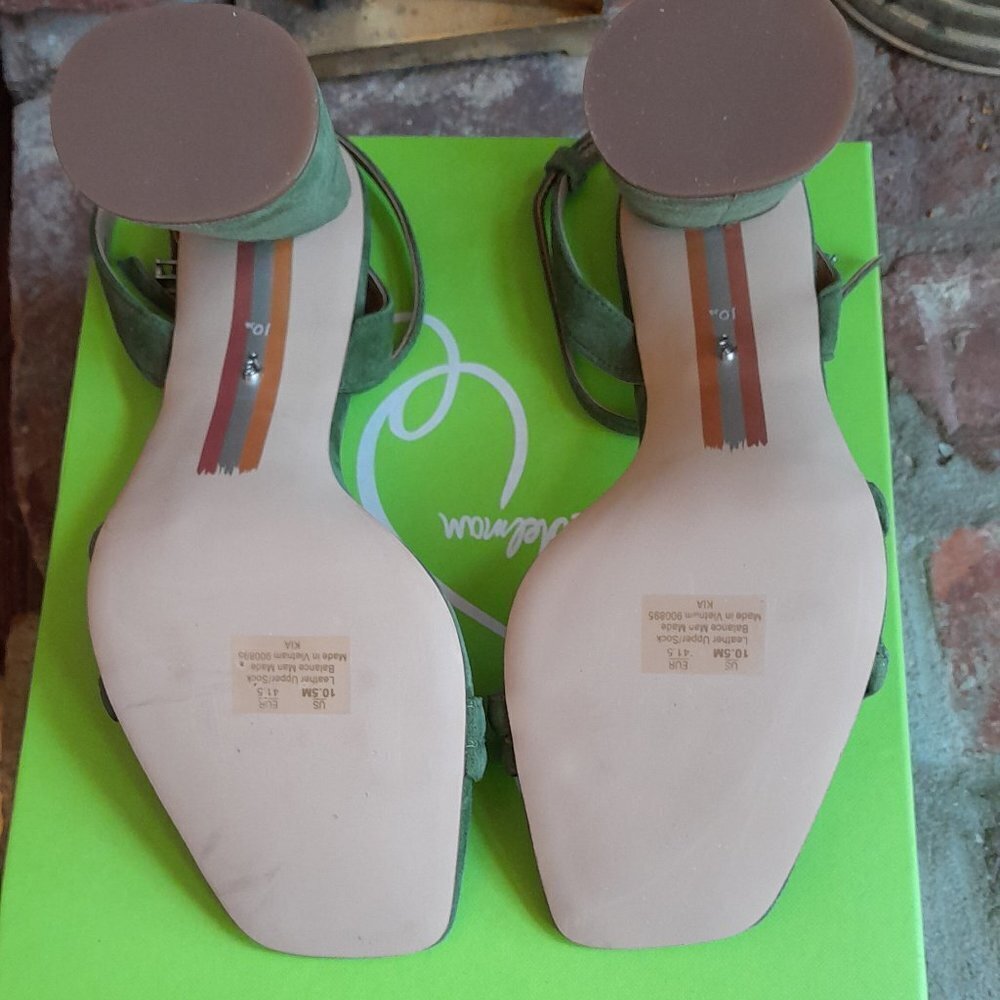 Sam Edelman Thyme Suede Sandals NWOT 10 1/2 - Picture 6 of 8